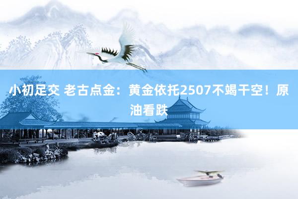 小初足交 老古点金：黄金依托2507不竭干空！原油看跌