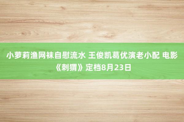 小萝莉渔网袜自慰流水 王俊凯葛优演老小配 电影《刺猬》定档8月23日